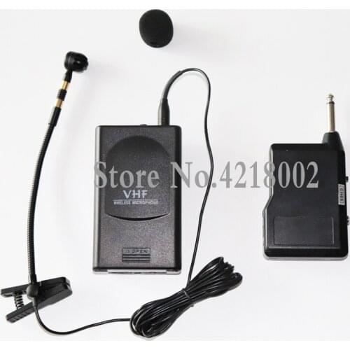 UHF Saxophone Orchestral Vocal Guitar Sax Mic Gooseneck Condenser Cordless Bodypack Musical Instrument Wireless Mic System