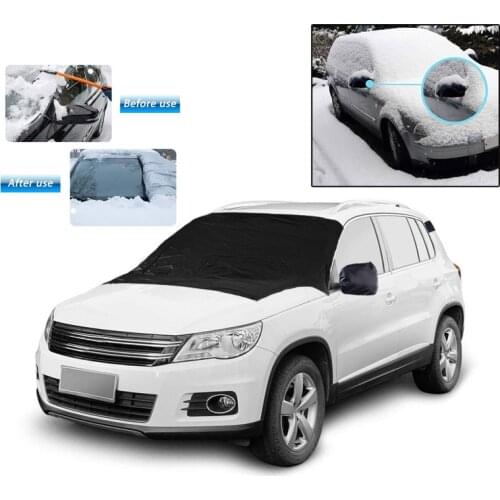 Waterproof Winter Car Covers Car Windshield Snow Cover 210D Anti-frost Outdoor Snow Glass Snow Cover Outdoor Auto Car Accessory
