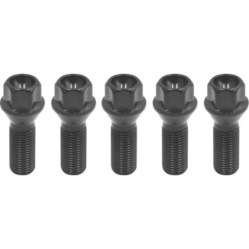 5 Pcs 36136781152 Wheel Lug Nuts M14 x 1.5 for BMW E83 X3 E65 745I 750I 760I for Alpina B7 E66 745Li 750Li 760Li Replace