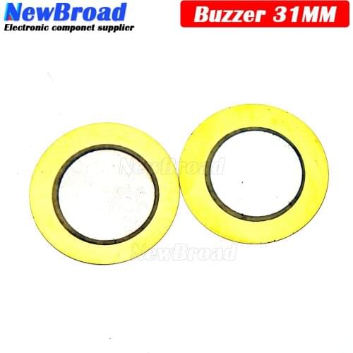 50 Pcs/Lot Piezoelectric Piezo Ceramic Wafer Plate Buzzer Loudspeaker Dia 27mm For Arduino Diy