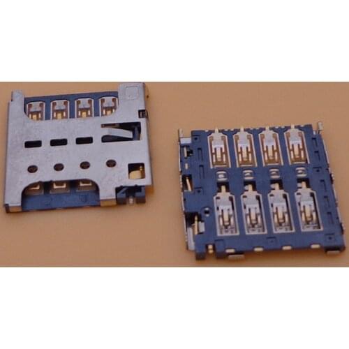 2pcs SIM Card Slot Reader Holder socket connector for Nokia lumia 620 625 n625