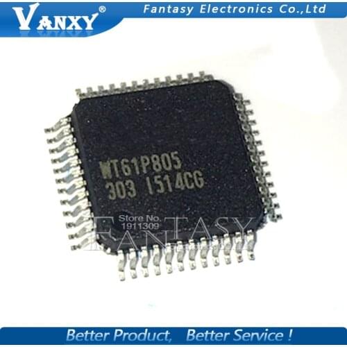 2pcs WT61P805 QFP-48 61P805 QFP new