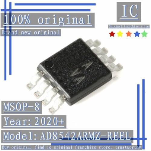 2020+100% Brand new original 1PCS-5PCS AD8542ARMZ-REEL MSOP-8 General purpose CMOS rail-to-rail amplifier