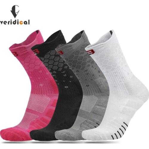 5 Pairs Men Women Fitness Running Bike Cycling Hiking Sport Socks Outdoor Basketball Football Soccer Compression Calcetines