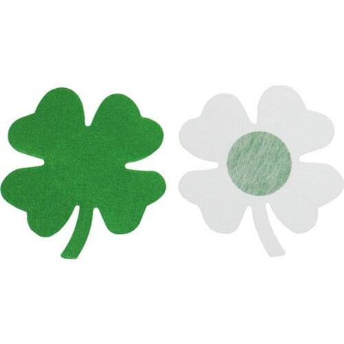 Lingerie Stickers Accessories 10 Pairs(20Pcs)Lucky Grass Pasties Nipple Cover Breast Petals Adhesive with a soft Sexy experience