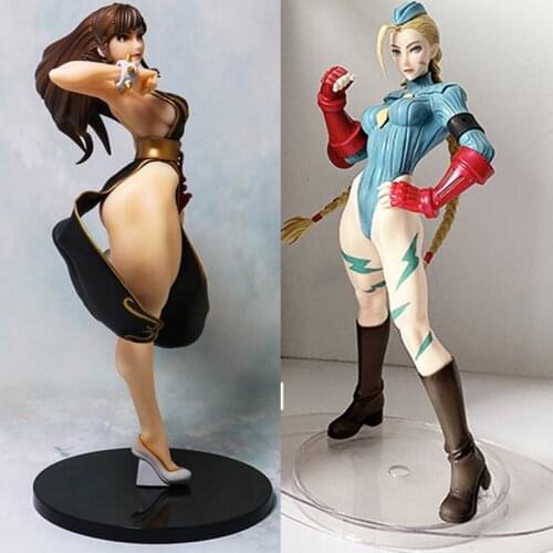 Chun Li Toys Sexy Figure Cammy Alpha Costume Battle PVC Action Figure Collectable Model Toy