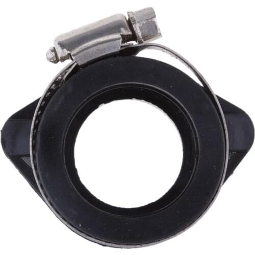 Carburetor Carb Flange Manifold Intake Adapter Rubber - Universal Fit
