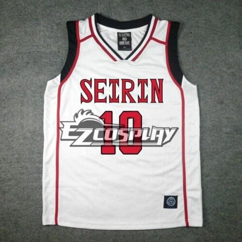 Kuroko No Basuke Taiga Kagami Seirin 2 No.10 Jersey E001