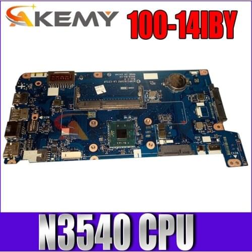 Akemy 5B20J30787 AIVP1 AIVP2 LA-C771P For Lenovo ideapad 100-14IBY laptop motherboard 14 inch SR1YW N3540 CPU