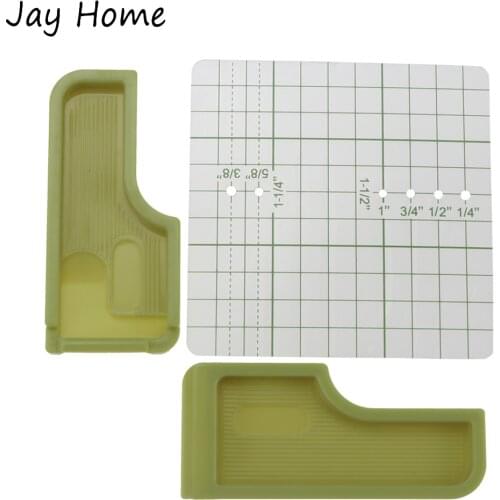 6-in-1 Stick 'n Stitch Guide For Needlecrafts Sewing Machine Parts Quilt Stencils Positioning plastic sheet DIY Sewing Craft