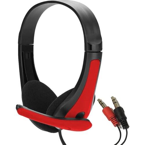 Headphone Double&Single Hole Headset 3.5mm For Computer Professional Gamer Noise Reduction Multicolor Wired Earphones With Micro