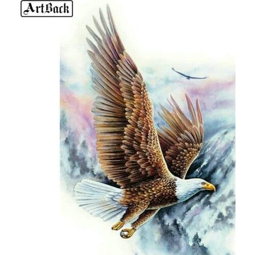 New 5d diamond painting eagle full square diy diamond embroidery animal diamond mosaic handmade home decoration kit