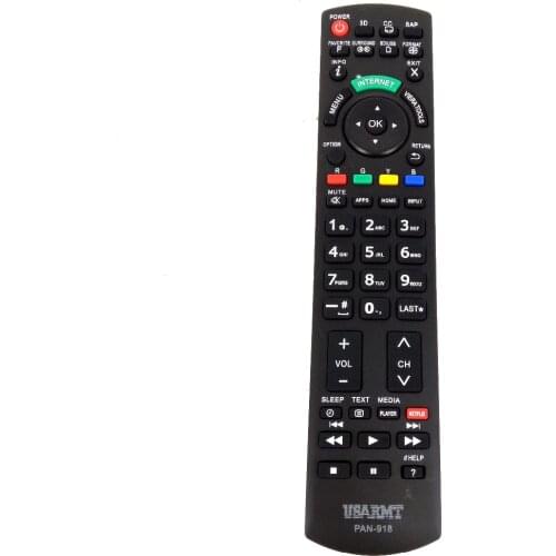 New universal Remote control PAN-918 For Panasonic TV With NETFLIX 3D For N2QAYB000485 N2QAYB000100 N2QAYB000221 Fernbedienung