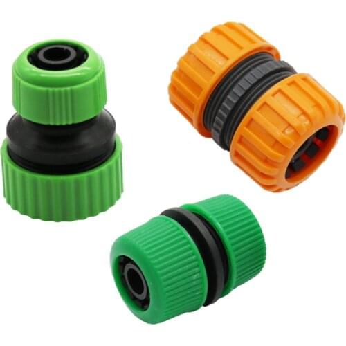1/2", 3/4" Repair Joint Car wash Hose Connectors Agriculture Garden Watering Adapter Tubing Fitting Joint 1 Pcs