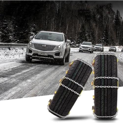 Steel truck car snow chain wear-resistant and durable snow chain is suitable for skid balance of snow and mud