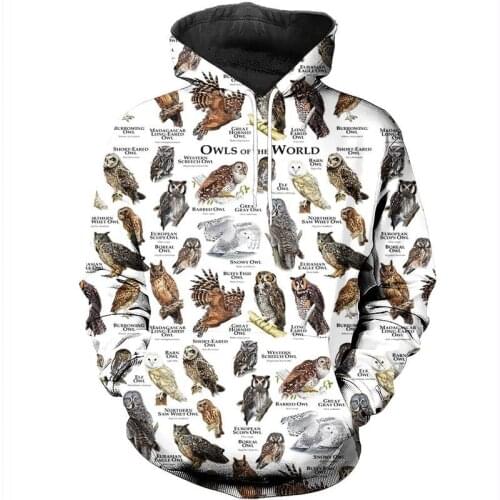 2020 Fashion Parrot Hoodies Men Flower Hip Hop bird 3d Print sweatshirt Cool Men women Clothing Casual Hoodies Tops 828