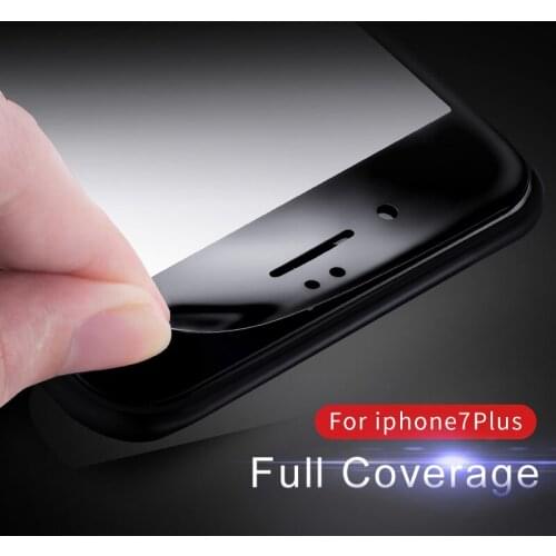 Vpower For iPhone 7/ 7 plus Tempered Glass Screen Protector Ultra Thin 3D soft side edge 9H Protective Film