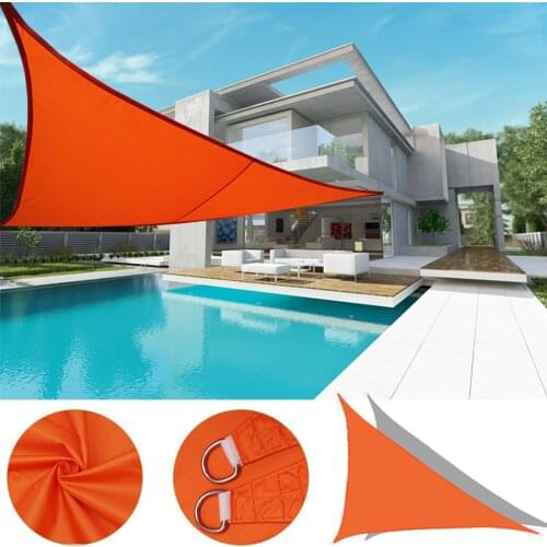 Outdoor Awnings Triangle Sun Shade Sail Awning Waterproof UV Blocking Garden Shelter Gazebos Pool Awning Party Tent Camping Tent
