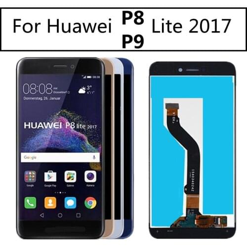 5.2 inch For Huawei P8 lite 2017 LCD Display Touch Screen Digitizer Sensor Assembly for Honor 8 Lite 2017 PRA LA1 LX1 LX3 lcd