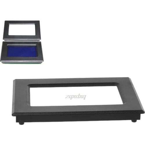 12864 liquid crystal display shell instrument ABS flame retardant plastic outer frame instrument case LCD screen casing