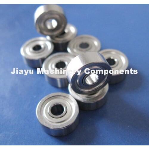 Free Shipping 50 PCS S603ZZ Hybrid Ceramic Bearings 3x9x5 mm Stainless Steel Hybrid Ceramic Bearings DDR-930ZZ
