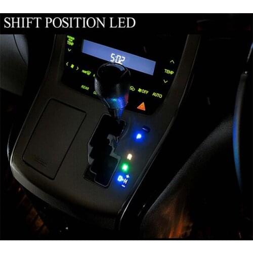For ALPHARD vellfire 20 series LED Gearbox Shift Position Digital Lights