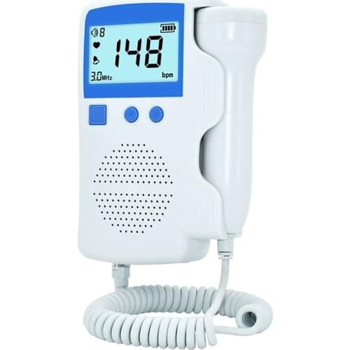 Doppler Fetal Baby Monitor Doppler for Pregnant Women Home Sonar Doppler For Pregnant Doppler Detector 2.5MHz No Radiation
