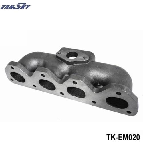 Turbocharge Exhaust Manifold Header Cast T3 Turbo For Honda H22 2.2L DOHC 92-01 Fit 38MM Wastegate TK-EM020