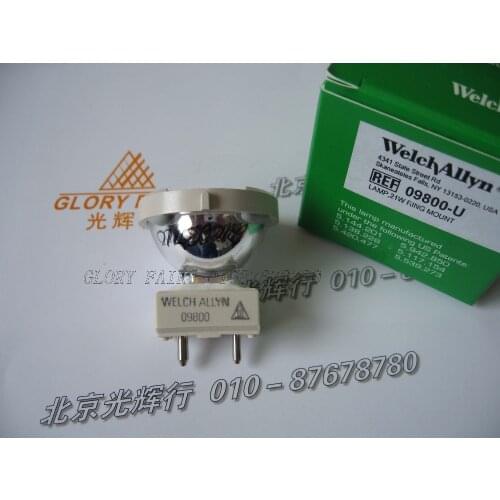 WelchAllyn REF 09800-U 20W 21W metal halide lamp,ring mount miniature arc,video fiber optic light source,Welch Allyn 09800 bulb