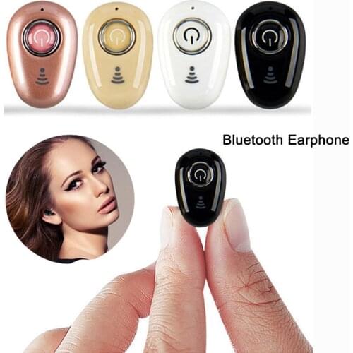New S650 Mini Wireless BT V4.1 Headset Stereo Earbud Headphone Earphone hands-free Business Talk Mp3 Music Gaming