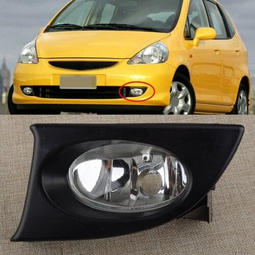 New Car Left Front Bumper Fog Light Lamp Replacement 33951-SAA-H11 Fit for Honda Fit Jazz GD1 GD3 2003 2004 2005 2006 2007 2008