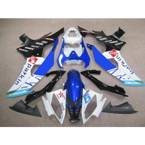 Motorcycle Bodywork Fairing For Yamaha YZF R6 2008-2009 08 09 UV Paint [CK1208]
