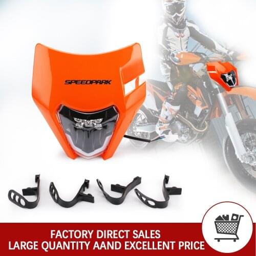 Suitable for KTM general off-road motorcycle modified headlights far and near Led lights headlights daytime running lights