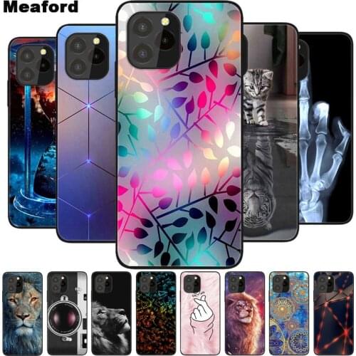 For Oukitel C21 pro Case 6.39" Shockproof Soft silicone TPU Back Cover For Oukitel C21 Pro C21Pro Phone Case MT6762D Coque Cute