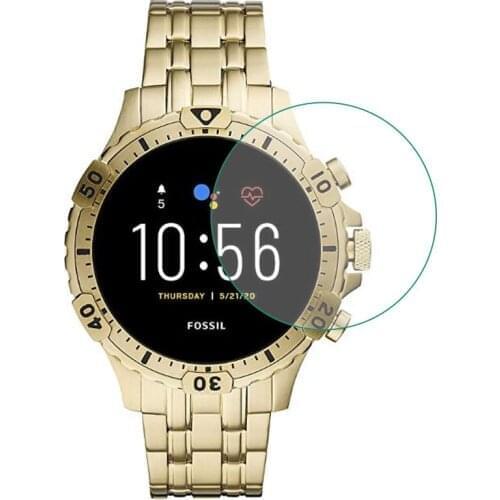 Smartwatch Tempered Glass Protective Film For Fossil The Carlyle HR / Julianna HR/ Garrett HR Gen 5 Watch Screen Protector Cover