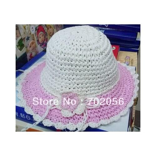 Irl flower sun hat 10 pcs/lot#2867