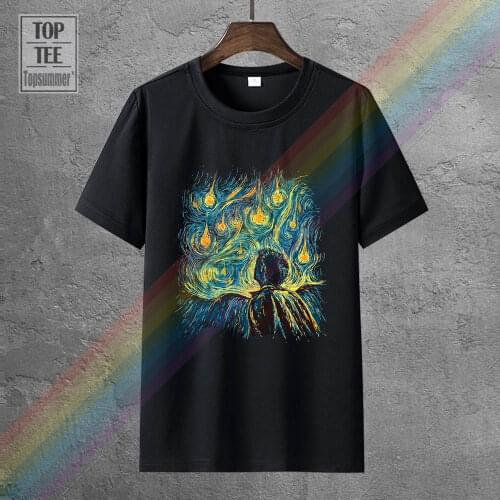 Supernatural Tv Show T Shirt Top Vincent Van Gogh Style Sam Winchester Demon