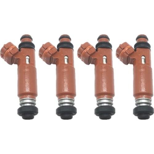 4Pcs Fuel Injector for Mazda 323 Demio Mk8 1.3L 1998~2003 OEM 195500-3020 B31R-13-250 195500 3020