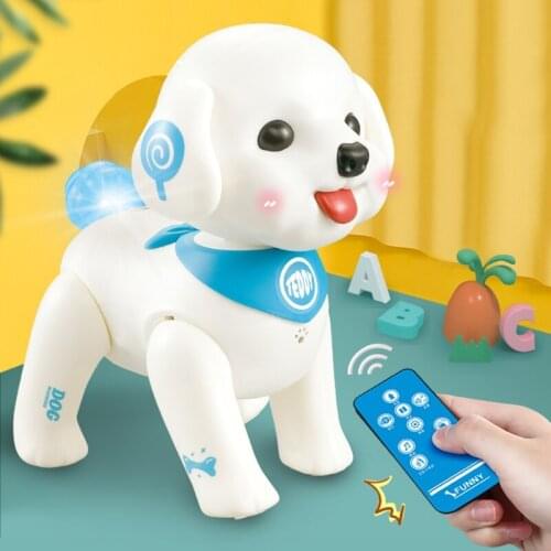 RC Robot Dog Smart Puppy Teddy Programmable Remote Control Electronic Pet Toys U7EE
