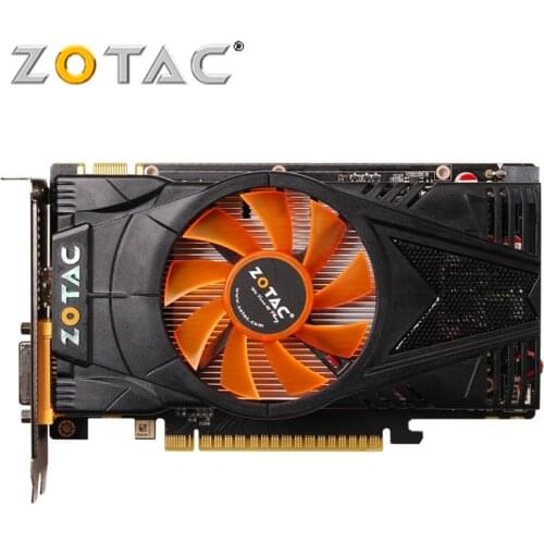ZOTAC Graphics Card GTX 550 Ti 1GB GPU GDDR5 Video Card for nVIDIA Map GeForce GTX550 Ti 1GD5 GTX 550Ti Cards Dvi VGA Videocard