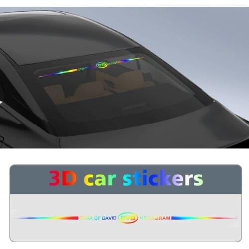 1pcs 3D Car Decorative Reflective Sticker Stying Car Accessories Voiture Goods For BYD F3 I3 F0 F6 S6 S8 E5 E6 G3 G6 L3 S7 M6