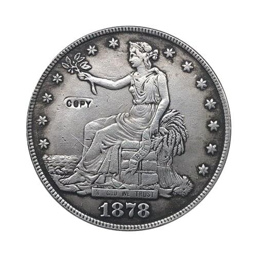 1878-S Trade Dollar COIN COPY