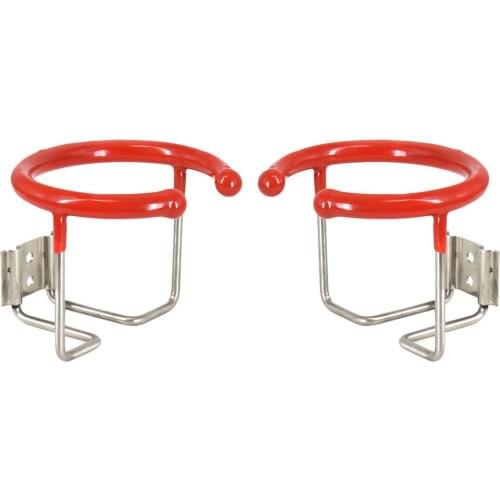 2x Universal Stainless Boat Ring Cup Drink Holder for Marine Yacht Truck RV