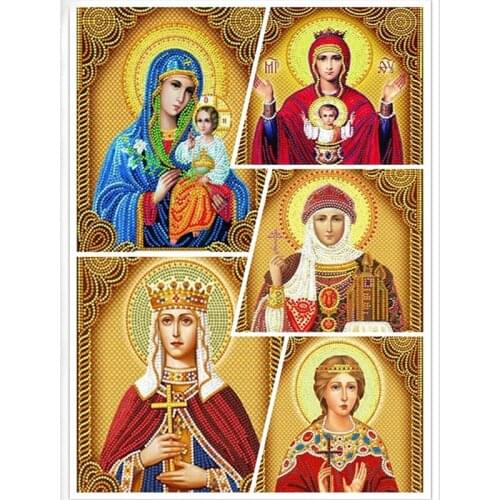 5D DIY Diamond Painting Scenery Full Rhinestone Landscape Painting Decoration Home Decoration Gift