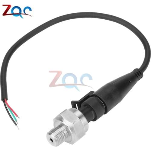 Pressure Transducer Sensor Input 5V Output 0.5-4.5V / 0-5V Pressure Transmitter for Water Gas Oil (0 -1.2MPa)