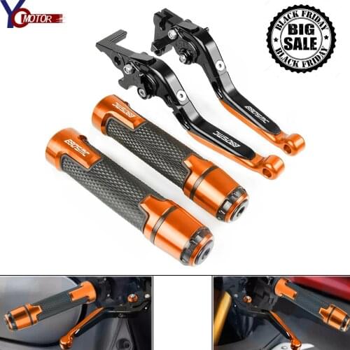 For 690SMC 690 SMC 690SMCR 2014-2016 2015 Motorcycle CNC aluminum Brake Clutch Lever and Handle bar Grips Handbar 690 SMC-R