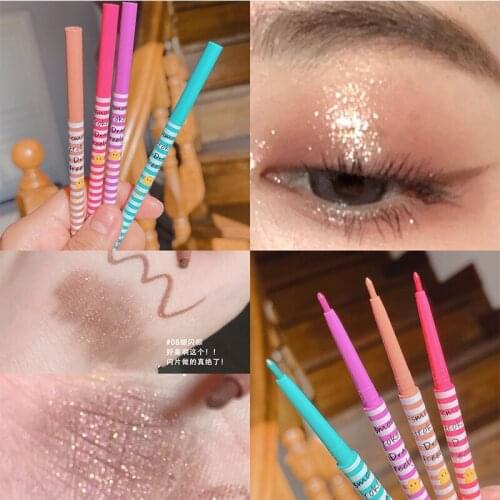 Colorful Eyeliner Pencil Long Lasting Waterproof Fast Dry Makeup Eye Liner Gel Blue Yellow Eye Liner Pen Makeup Tool Cosmetic
