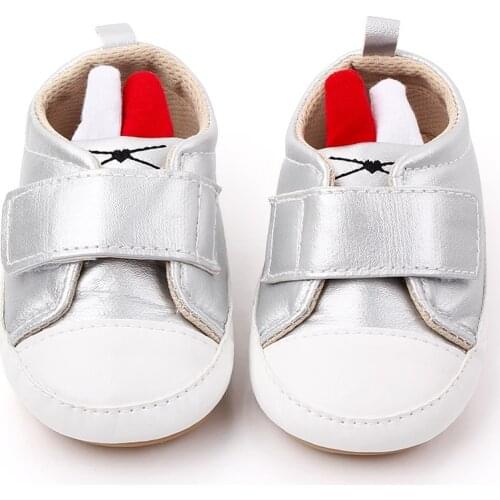 Baby Shoes Newborn Boys Sneaker Girls First Walkers Kids Toddlers PU Leather Soft Soles Sneakers 0-18 Months