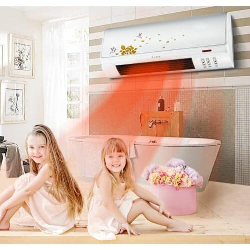 New heater is used for the use of remote control wall bathroom waterproof electric heating