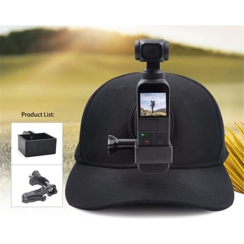 Expansion Fixed Hat Mounting Bracket Stand for OSMO Pocket2 Outdoor Riding Sports Camera Fittings